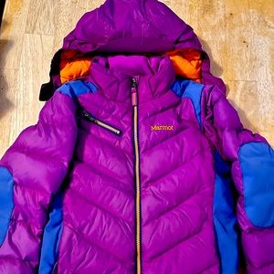 Marmot Girls Down (650 Fill) Down Jacket - Size M (8/9T)